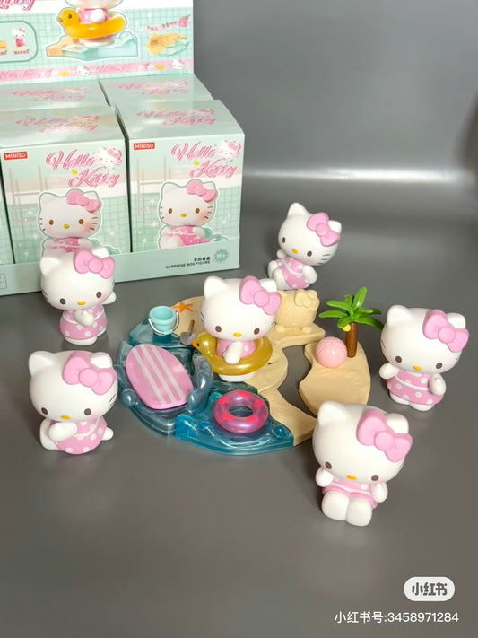 Hello kitty summer beach blind box