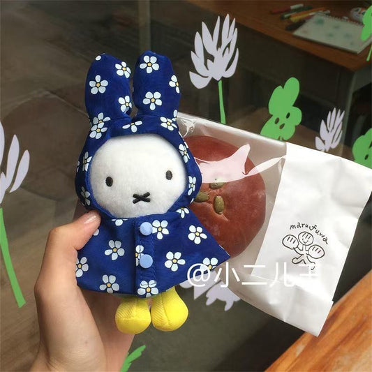 Blue miffy keychain