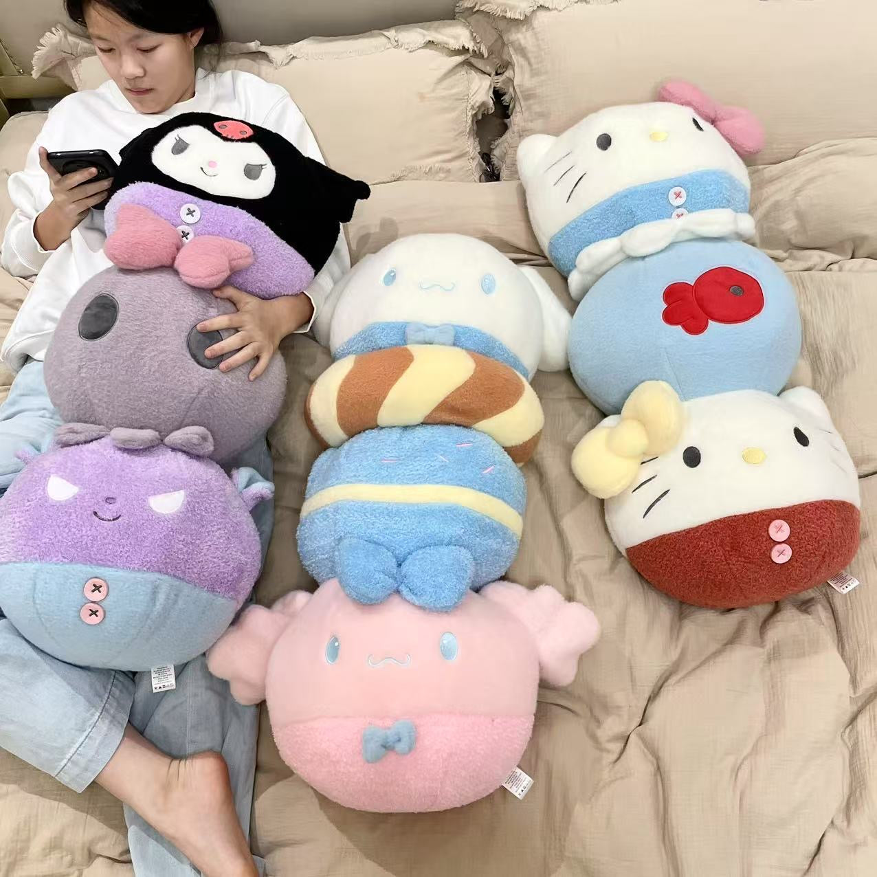 Long plushies