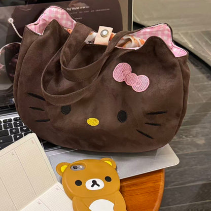 Hello kitty brown bag