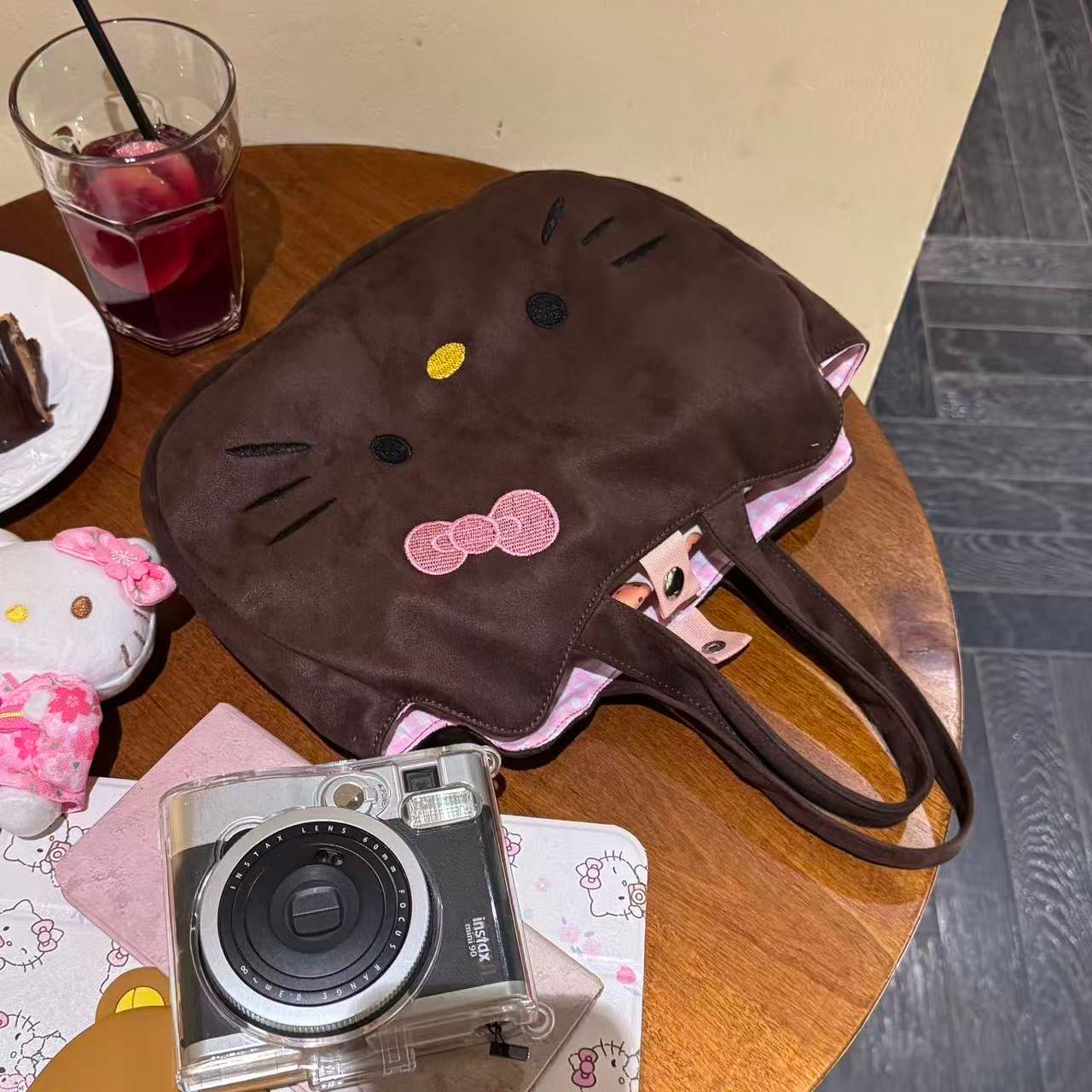 Hello kitty brown bag