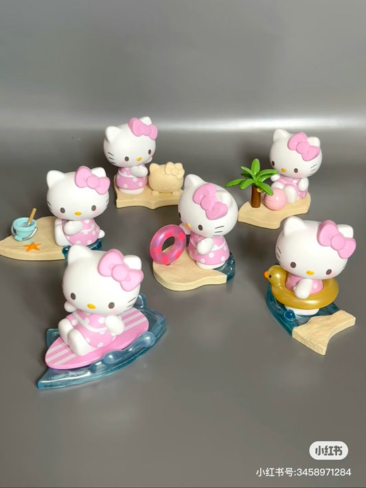 Hello kitty summer beach blind box
