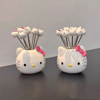 Hello kitty fruit spoon