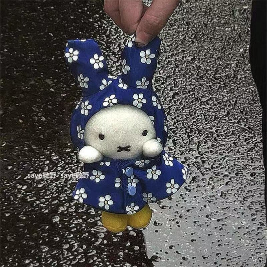 Blue miffy keychain