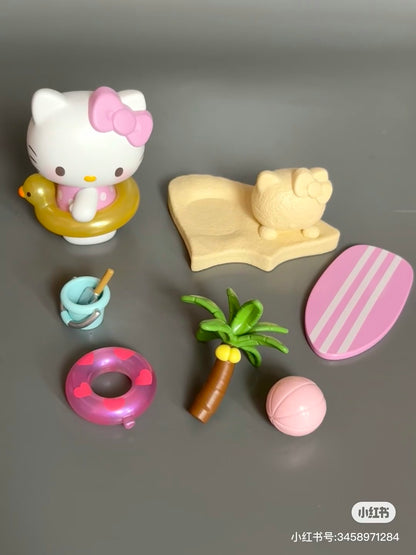 Hello kitty summer beach blind box