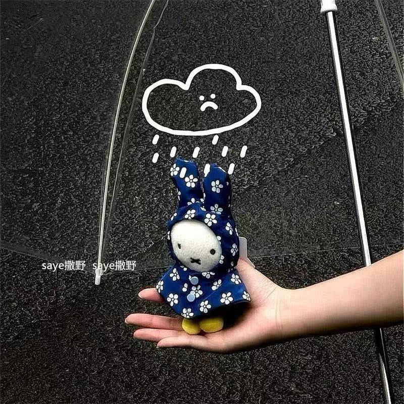 Blue miffy keychain