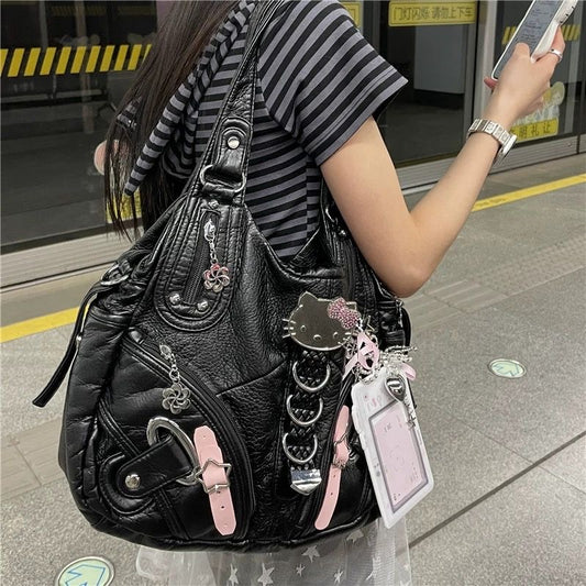 Hello kitty grunge punk bag
