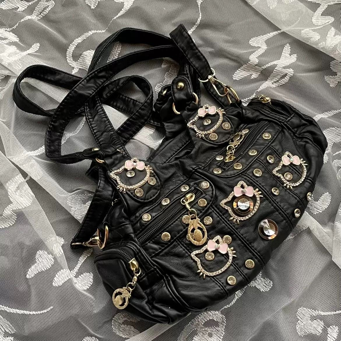 Punk hello kitty bag