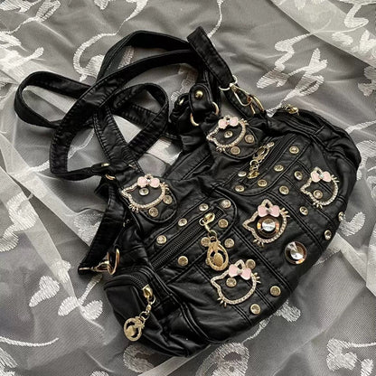 Punk hello kitty bag