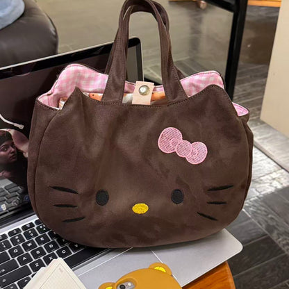 Hello kitty brown bag