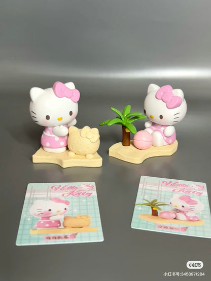 Hello kitty summer beach blind box