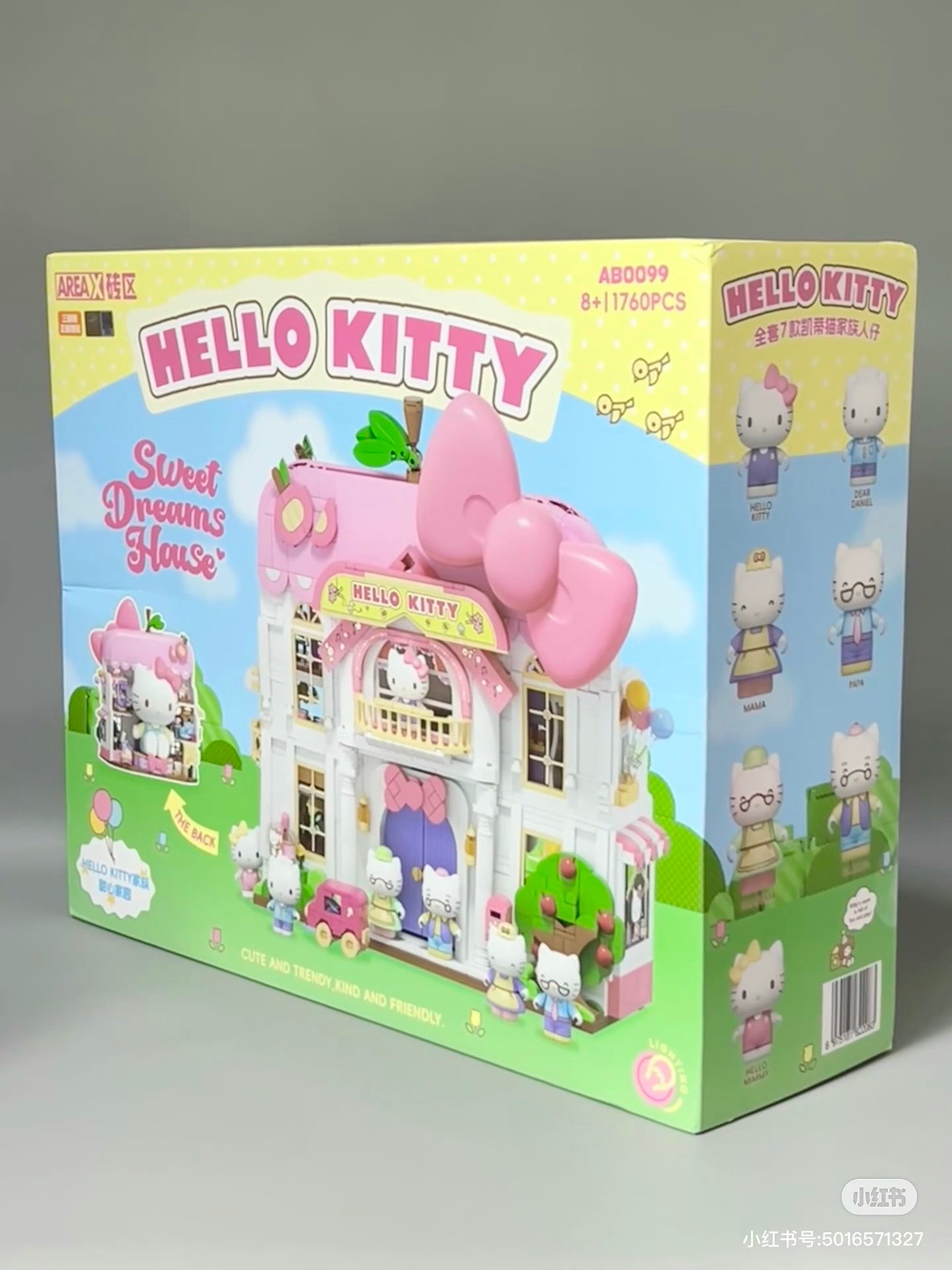 HELLO KITTY 3 in 1 LEGO EDITION