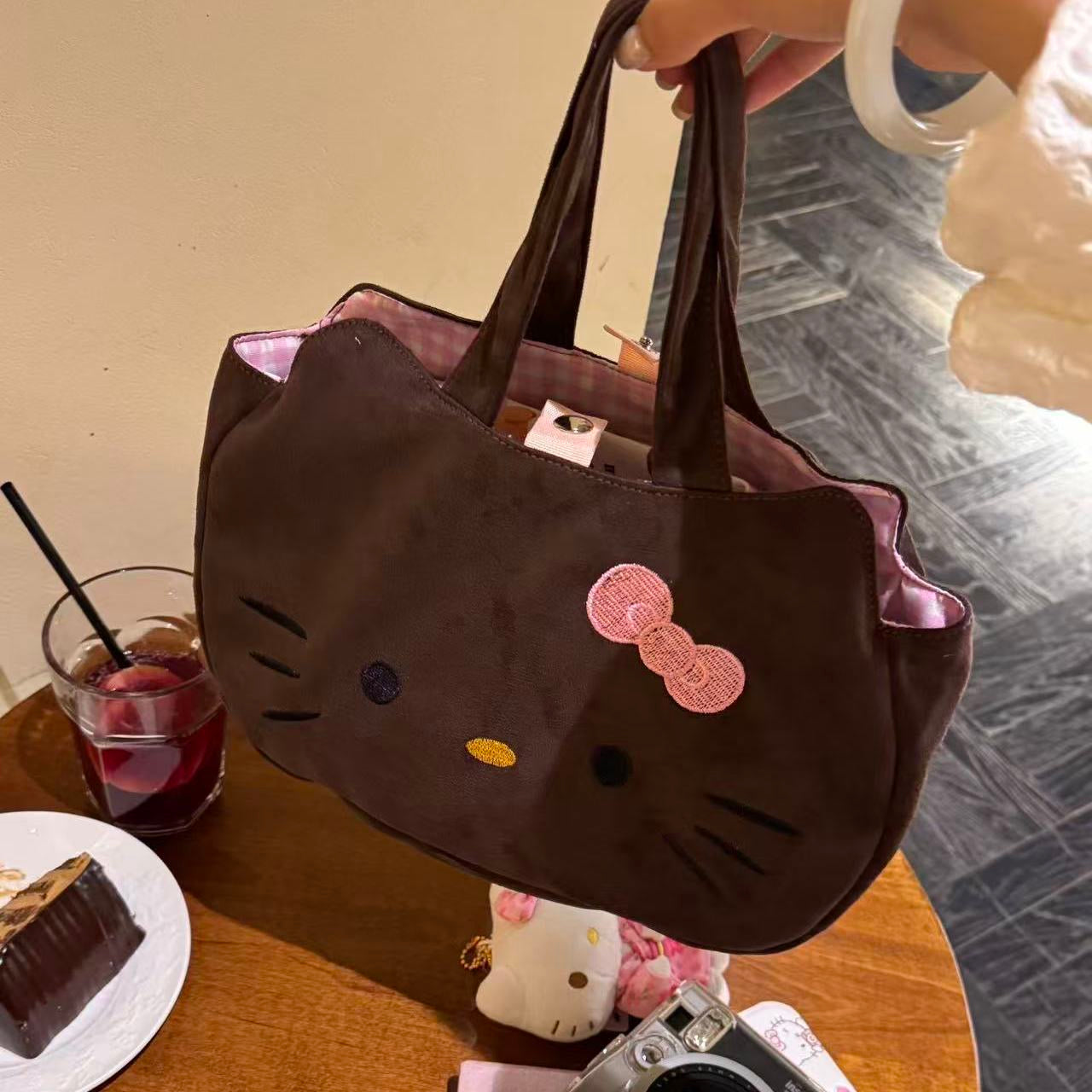 Hello kitty brown bag