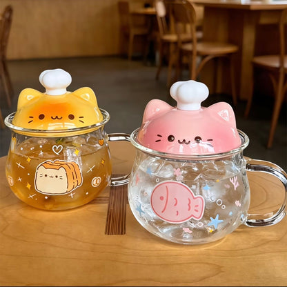 KITTY MUG -CUTLERY