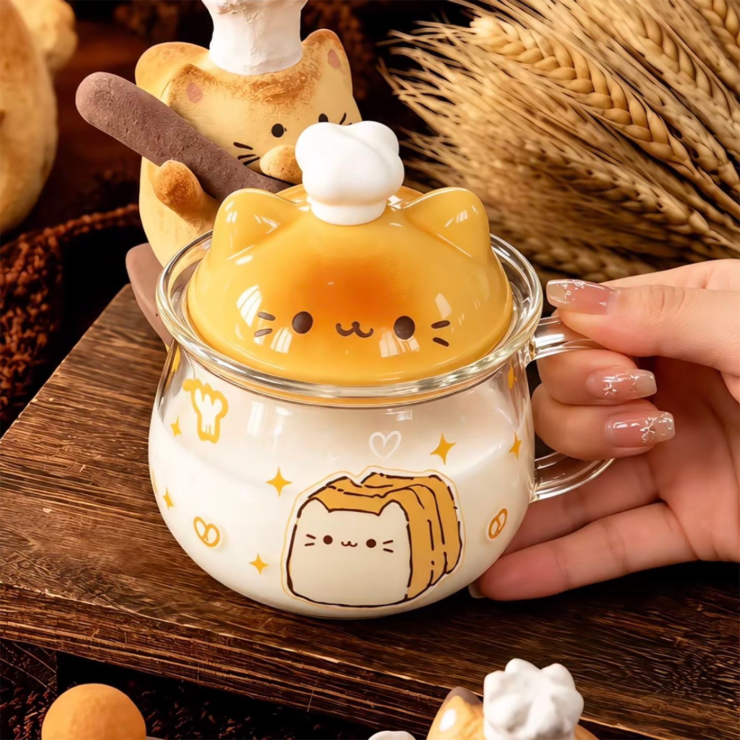 KITTY MUG -CUTLERY