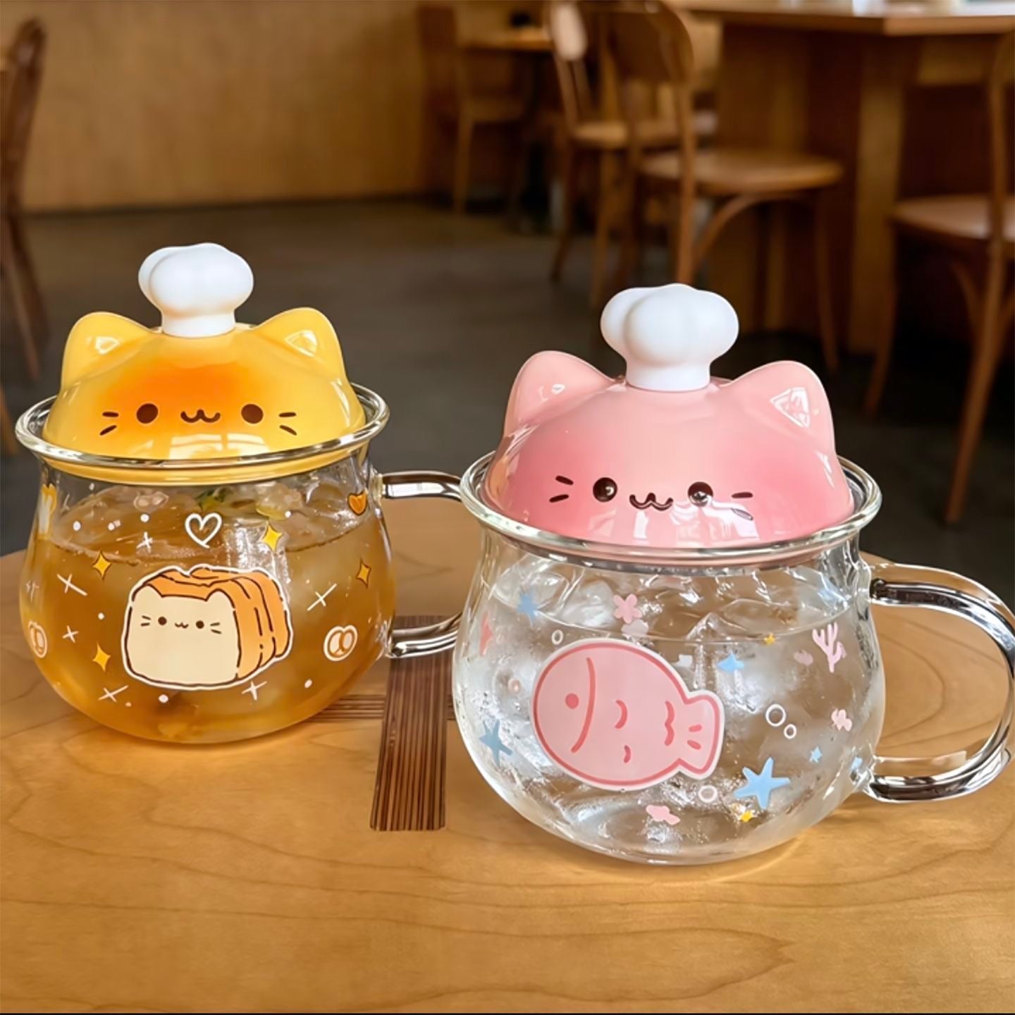 KITTY MUG -CUTLERY